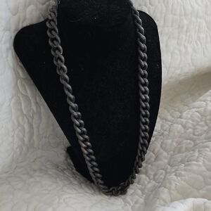 Ladies Black Chain Necklace